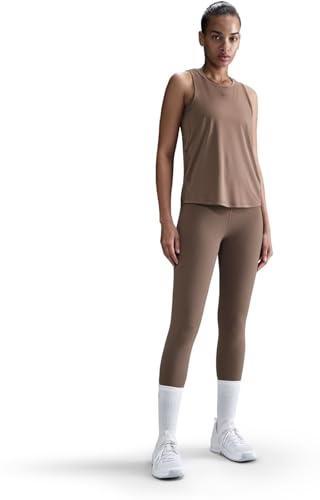 Nike W NK ONE Classic DF Tank Mink Brown/Black - L Nike W NK ONE Classic DF Tank Mink Brown/Black - L von Nike