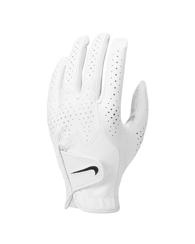Nike W Tour Classic IV GG Links Golfhandschuh Damen in der Farbe Pearl White/Pearl White/Black, Größe: M, N.100.3516.284.MD Nike W Tour Classic IV GG Links Golfhandschuh Damen in der Farbe Pearl White/Pearl White/Black, Größe: M, N.100.3516.284.MD von Nike