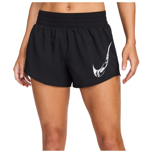 Nike - Women's Dri-Fit One Swoosh Shorts - Laufhose Gr L schwarz von Nike
