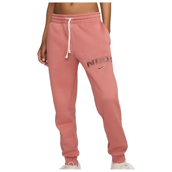 Nike - Women's NSW Phoenix Fleece MR Standard Logo Pant - Trainingshose Gr XS rosa von Nike