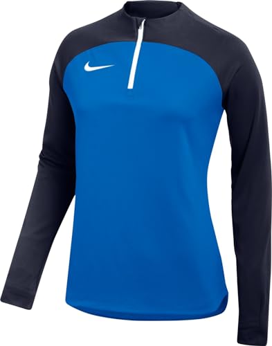 NIKE DH9246-463 W NK DF ACDPR DRIL TOP K Jacket Damen ROYAL Blue/Obsidian/White Größe XL von Nike