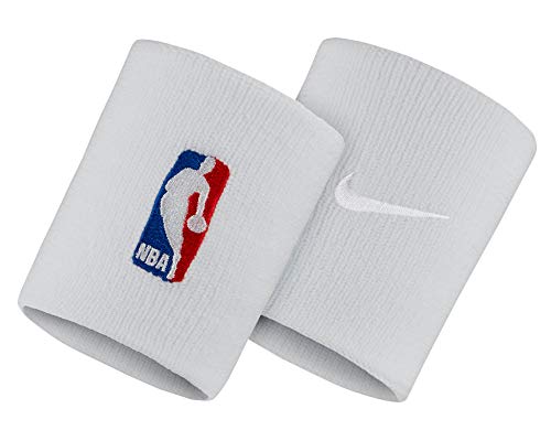 Nike Wristbands NBA NKN03100; Unisex Headband; NKN03100; White; EU (UK) von Nike