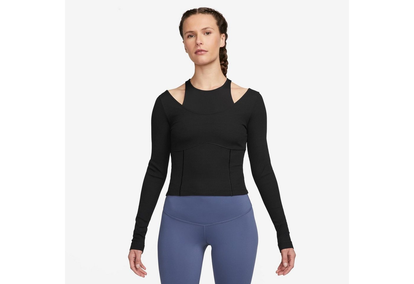Nike Yogashirt YOGA DRI-FIT LUXE WOMEN'S LONG-SLEEVE TOP Nike Yogashirt YOGA DRI-FIT LUXE WOMEN'S LONG-SLEEVE TOP von Nike