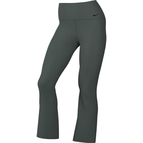 Nike Zenvy Leggings Mit Hohem Bund Und Ausgestelltem Bein Für Damen, Vintage Green/Black, FV7921-338, L von Nike