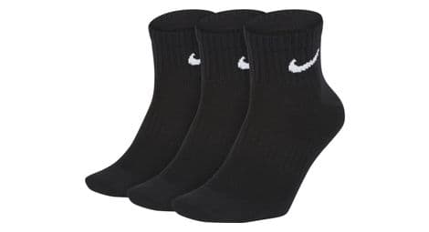 socken  x3  nike everyday lightweight schwarz unisex von Nike