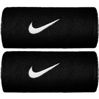 Nike Swoosh Doublewide Schweißband 2er Pack Schwarz Nike Swoosh Doublewide Schweißband 2er Pack Schwarz von Nike