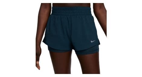 nike one 3in blau damen 2 in 1 shorts von Nike