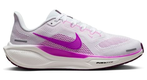 nike pegasus 41 damen laufschuh weis violett von Nike