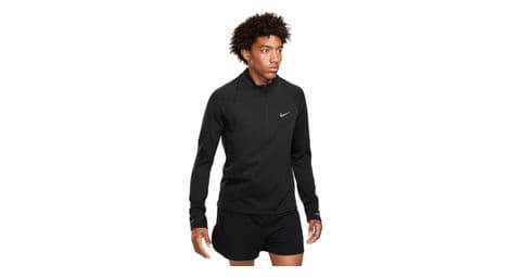 nike therma fit storm element schwarz 1 2 zip thermo top von Nike