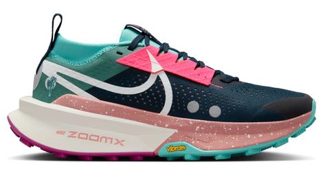 nike zegama 2 trailrunning schuh blau rosa damen von Nike