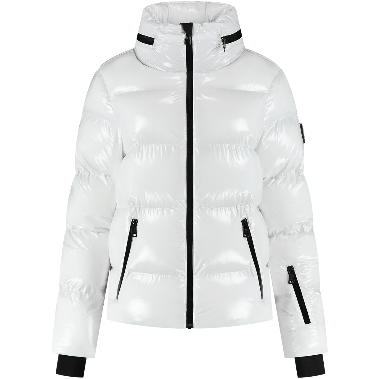 Nikkie Damen Skijacke GSTAAD LAQUER bright white Nikkie Damen Skijacke GSTAAD LAQUER bright white von Nikkie
