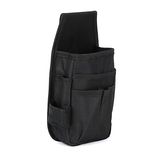 Nikou Bohrmaschinen-Werkzeugtasche mit Verstellbarem Hüftgurt, Werkzeuggürtel für Akkuschrauber, Taillentasche, Große Kapazität, Schwarz, 13,5X 25x3cm, Hüftenband Länge 1,2m Nikou Bohrmaschinen-Werkzeugtasche mit Verstellbarem Hüftgurt, Werkzeuggürtel für Akkuschrauber, Taillentasche, Große Kapazität, Schwarz, 13,5X 25x3cm, Hüftenband Länge 1,2m von Nikou