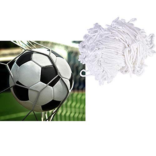 Nikou Tornetz Handballtor Goals Net - 2x3m Fußball Tornetz Fußball-Trainingsnetz, Polypropylenfaser Sport Spiel Training Tools Ersatz Fußballtornetz Zubehör von Nikou