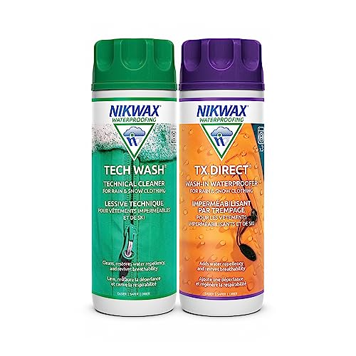 Nikwax Vaude Nikwax Tech Wash +TX-Direct, 2x300ml Bekleidungswaschmittel, transparent, 300 ml (2er Pack) Nikwax Vaude Nikwax Tech Wash +TX-Direct, 2x300ml Bekleidungswaschmittel, transparent, 300 ml (2er Pack) von Nikwax