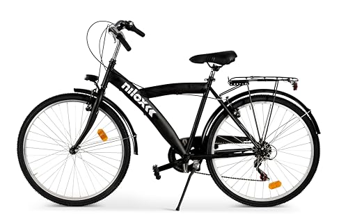Nilox Bike Urban, Herren- und Damenfahrrad mit Stahlrahmen, Shimano-Schaltung und V-Bremsen 26 Nilox Bike Urban, Herren- und Damenfahrrad mit Stahlrahmen, Shimano-Schaltung und V-Bremsen 26 von Nilox