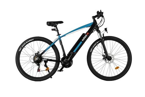 Nilox, E-Bike X6 SE, Mountainbike mit Tretunterstützung, 90 km Reichweite, Tektro Scheibenbremsen, 21-Gang Shimano Schaltung, 27,5" x 2,10" Räder, 36 V 13 Ah Wechselakku, 250 W Motor Nilox, E-Bike X6 SE, Mountainbike mit Tretunterstützung, 90 km Reichweite, Tektro Scheibenbremsen, 21-Gang Shimano Schaltung, 27,5" x 2,10" Räder, 36 V 13 Ah Wechselakku, 250 W Motor von Nilox