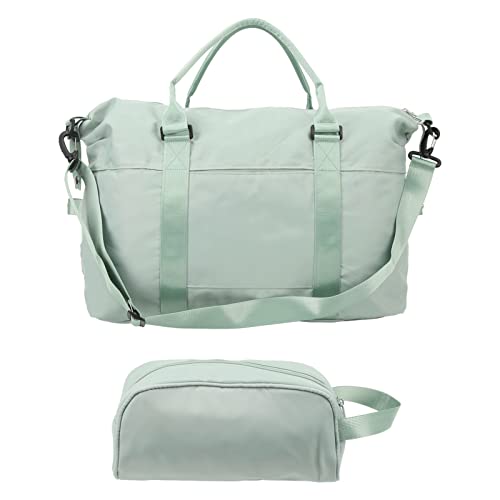 Nimomo APJ021GE Handgepäcktasche, Reisetasche, großes Fassungsvermögen, tragbare Hand-/Schultergepäcktasche mit kleiner Tasche für Sport, Camping, Zuhause von Nimomo
