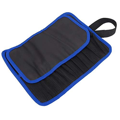 Nimomo Angelwerkzeugtasche, tragbare Angelwerkzeug-Aufbewahrungstasche, wasserdichte Stoffausrüstung, Schutzhülle, Bleifisch, Outdoor, Blau, mehrfarbig, 60_x_180_cm von Nimomo