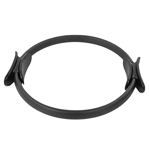 Nimomo Fitness Circle Yoga Ring Übungskreis Doppelgriff Pilates Fitnessgeräte für Home Workout Schwarz von Nimomo