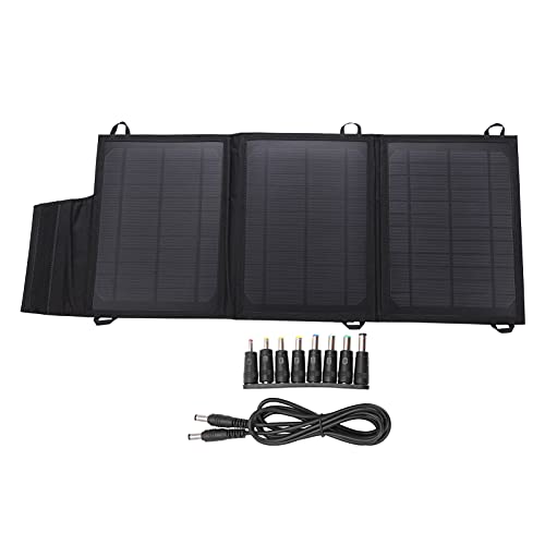 Nimomo Solarpanel mit doppeltem Ausgang, faltbares Solarpanel, 21 W tragbare Ladetasche, doppelter USB-Ausgang für Laptops und Autobatterien, Außeneinsatz, leichtes Design von Nimomo