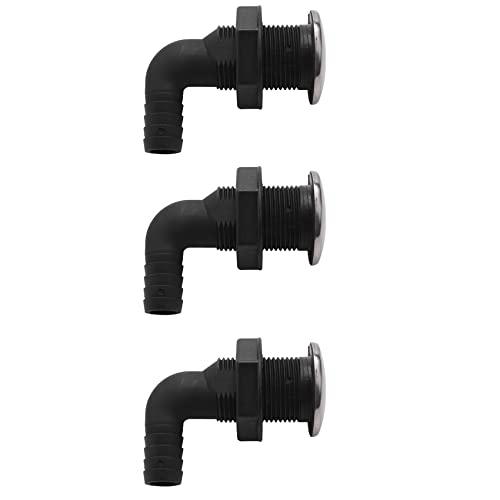 Niniang 3 x Universal-Zubehör für Bootsauslass, Schlauchverbinder, universal, 3/4 Niniang 3 x Universal-Zubehör für Bootsauslass, Schlauchverbinder, universal, 3/4 von Niniang
