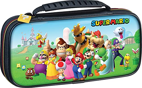 NINTENDO Bigben Interactive Switch Travel Case Super Mario & Friends NNS53A Boîtier robuste Multicolore von Nintendo