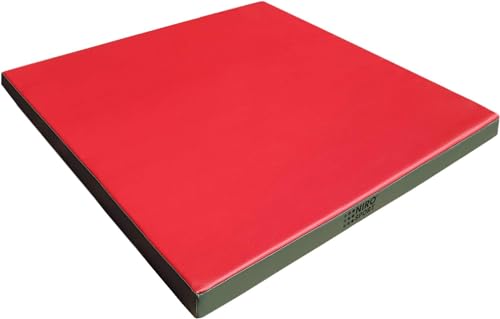 NiroSport Turnmatte 100 x 100 x 8 cm Gymnastikmatte Fitnessmatte Sportmatte Trainingsmatte Weichbodenmatte wasserdicht Rot/Gelb NiroSport Turnmatte 100 x 100 x 8 cm Gymnastikmatte Fitnessmatte Sportmatte Trainingsmatte Weichbodenmatte wasserdicht Rot/Gelb von Niro Sportgeräte