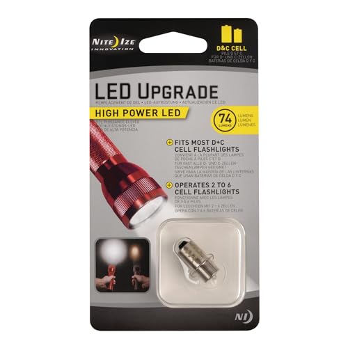 Nite Ize Birne LED-Upgrade High Power LED Bulb C und D Batterien, NI-LRB2-07-PRHP, Weiß Nite Ize Birne LED-Upgrade High Power LED Bulb C und D Batterien, NI-LRB2-07-PRHP, Weiß von Nite Ize