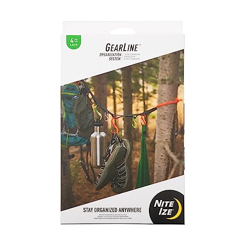 Nite Ize Kabelbinder GearLine, 4, NI-GLN4-M1-R8 von Nite Ize