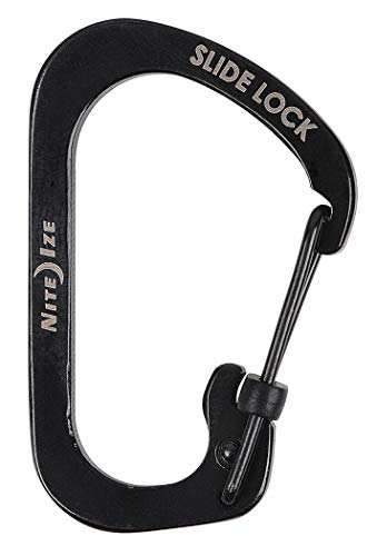 Nite Ize Karabiner Carabiner SlideLock, Schwarz, 2, NI-CSL2-01-R6 von Nite Ize