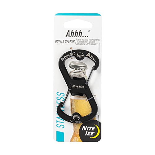 Nite Ize Karabiner S-Biner Ahhh, Schwarz, S Nite Ize Karabiner S-Biner Ahhh, Schwarz, S von Nite Ize