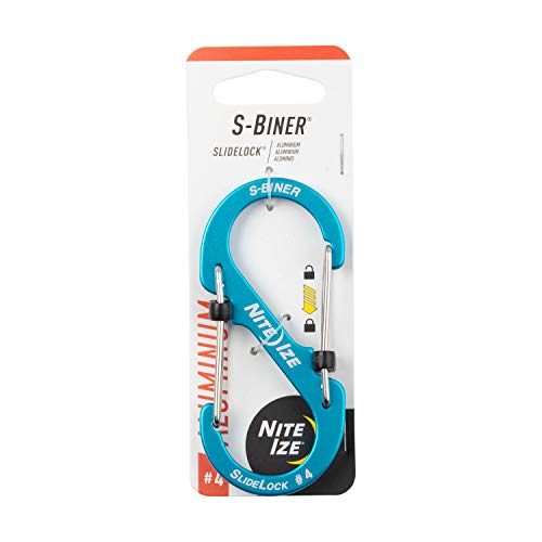 Nite Ize Lsba4-03-r6 S-Biner SlideLock Aluminium Größe #4 Blau Nite Ize Lsba4-03-r6 S-Biner SlideLock Aluminium Größe #4 Blau von Nite Ize