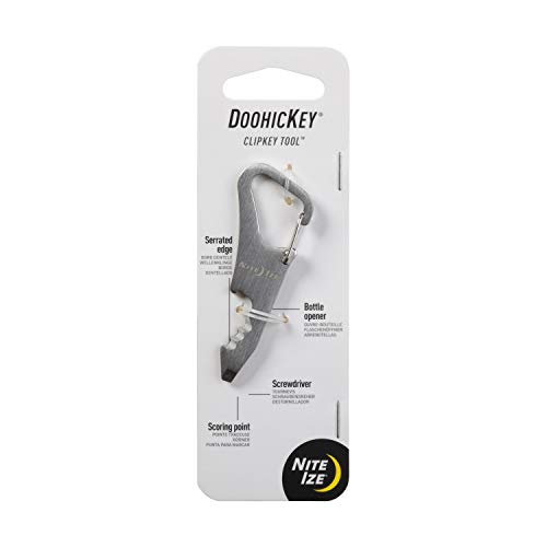 Nite Ize Multi-tool DoohicKey - ClipKey, silber, NI-KMTCK-11-R3 Nite Ize Multi-tool DoohicKey - ClipKey, silber, NI-KMTCK-11-R3 von Nite Ize