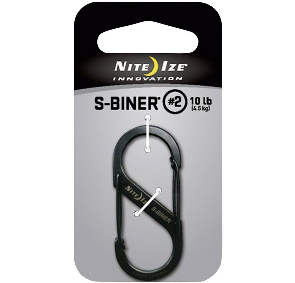 Nite Ize Tunnelzelt NITE Ize NI-SB2-03-01 Karabiner S-Biner Gr. 2 50 mm x 22 mm 1 St. von Nite Ize