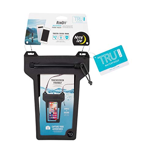 NiteIze IZE Mobiltelefontasche Runoff Phone Bag NI-ROPPL-09-R3 anthrazit one Size von Nite Ize