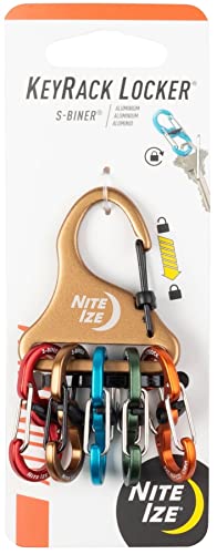 NiteIze KeyRack Locker S-Biner® Aluminum - Assorted von Nite Ize