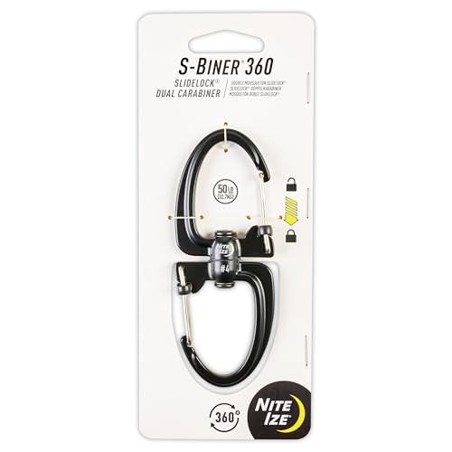 S-Biner 360 SlideLock Dual Carabiner #4 S-Biner 360 SlideLock Dual Carabiner #4 von Nite Ize