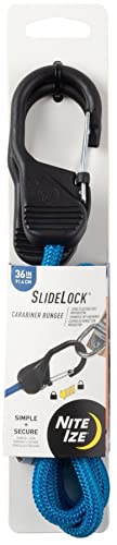SlideLock Carabiner Bungee - 36 in. -Blau SlideLock Carabiner Bungee - 36 in. -Blau von Nite Ize