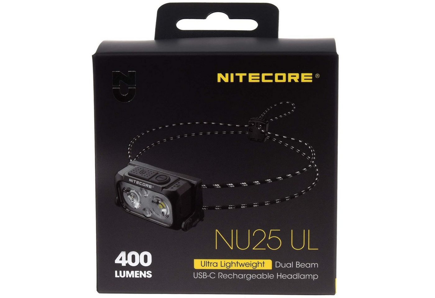 Nitecore LED Taschenlampe Nitecore NU25UL Ultralight LED Kopflampe, Stirnlampe von Nitecore