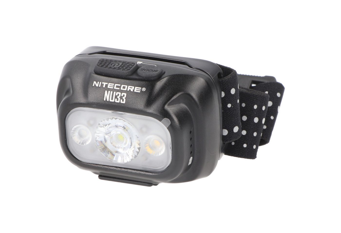 Nitecore LED Taschenlampe Nitecore NU33 Stirnlampe, wiederaufladbare USB-C Kopflampe mit 3 Lich Nitecore LED Taschenlampe Nitecore NU33 Stirnlampe, wiederaufladbare USB-C Kopflampe mit 3 Lich von Nitecore