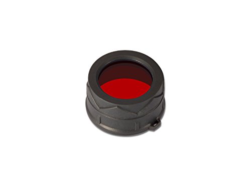 Nitecore Unisex – Erwachsene Farbfilter 34 mm Rot Zubehör | Taschenlampen, one Size von Nitecore