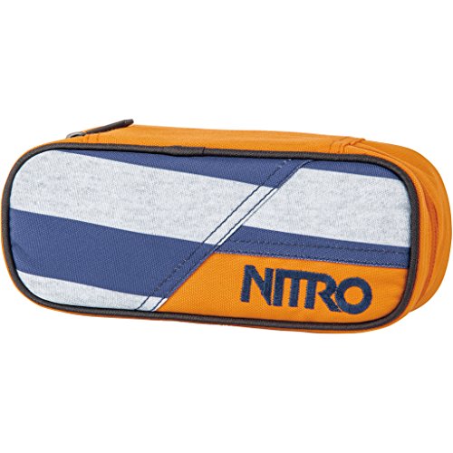 Nitro Pencil Case, Federmäppchen, Schlampermäppchen, Faulenzer Box, Federmappe, Stifte Etui, Heather Stripe Nitro Pencil Case, Federmäppchen, Schlampermäppchen, Faulenzer Box, Federmappe, Stifte Etui, Heather Stripe von Nitro