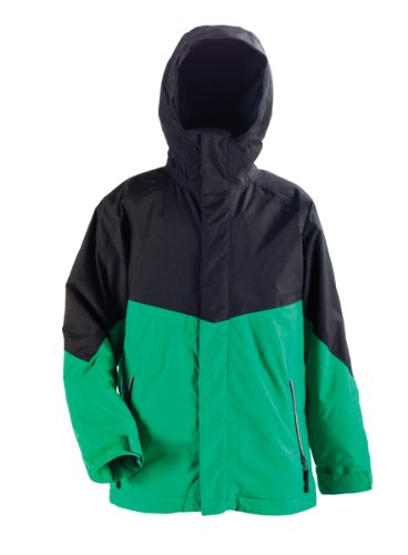 Nitro Kinder Jacke BOYS WHITE RIOT, GREEN/BLACK, XL, 1121-872854_80 von Nitro