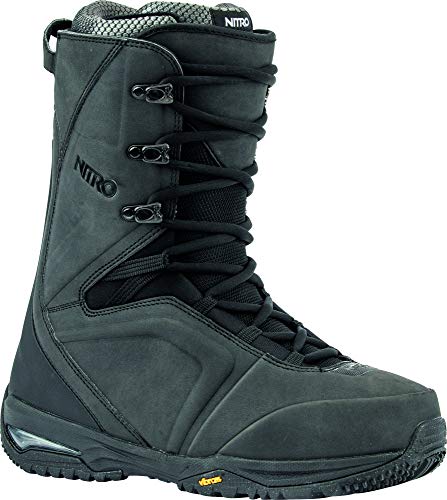 Nitro Snowboards Herren Team STND '20 All Mountain Freerdie Freestyle Lacing Boot Snowboardboot, Black, 25.0 von Nitro