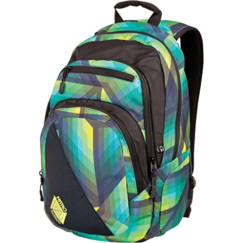 Nitro 1131-878011 Unisex Rucksack Stash, Geo Green, 29 L von Nitro