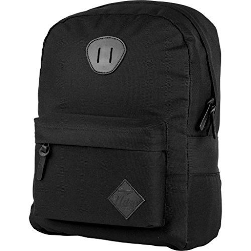 Nitro 878051 Urban Classic, Old School Daypack mit gepolstertem Laptopfach, urbaner Streetpack, Alltagsrucksack, Schulrucksack, Schoolbag, TRUE Black, 20 L von Nitro