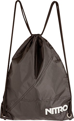 Nitro Turnbeutel Sports Sack, Schwarz (Negro), 45 cm von Nitro