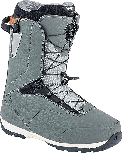 ATOMIC Herren Nitro Snowboards Venture TLS '23 All Mountian Freeride Freestyle Schnellschnürsystem Boot Snowboardboot, Charcoal-Rust, MP 29.5 // EU 44 2/3 // US 11,5 von ATOMIC