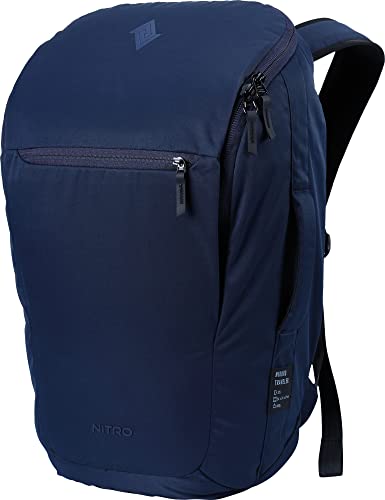 Nitro Nikuro Traveller, Reisetasche, Alltagsrucksack, Daypack, herrausnehmbaren Packwürfel und integriertem Hygienefach Night Sky, 1221-878092 von Nitro
