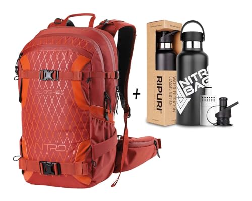 Nitro, SLASH 25 pro SET mit Ripuri 600 ml Flasche & Filter, Snowboardrucksack, Tourenrucksack, 25 L, SUPERNOVA Nitro, SLASH 25 pro SET mit Ripuri 600 ml Flasche & Filter, Snowboardrucksack, Tourenrucksack, 25 L, SUPERNOVA von Nitro